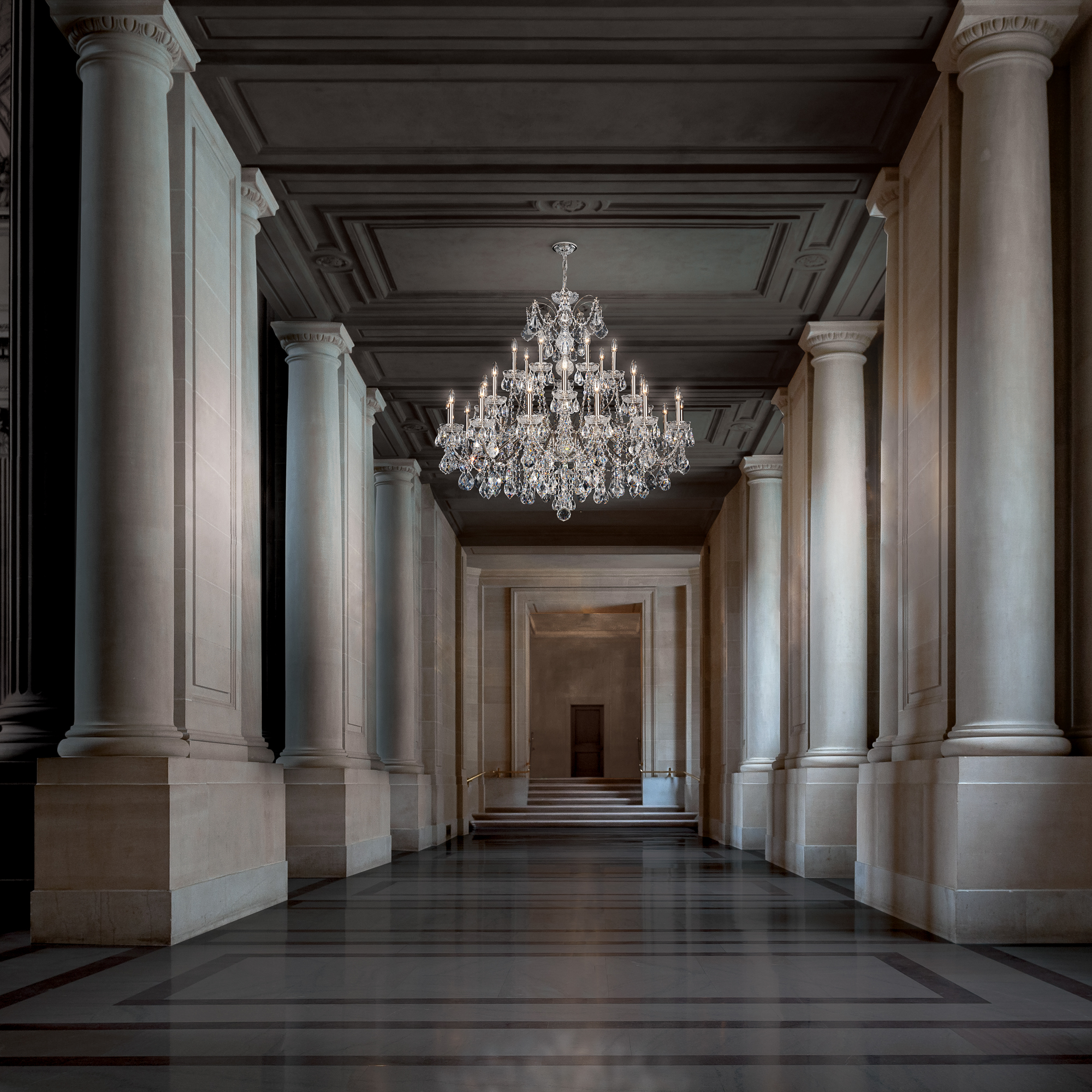 Schonbek Signature Crystal Century Chandelier 1718-49_IMRO_99