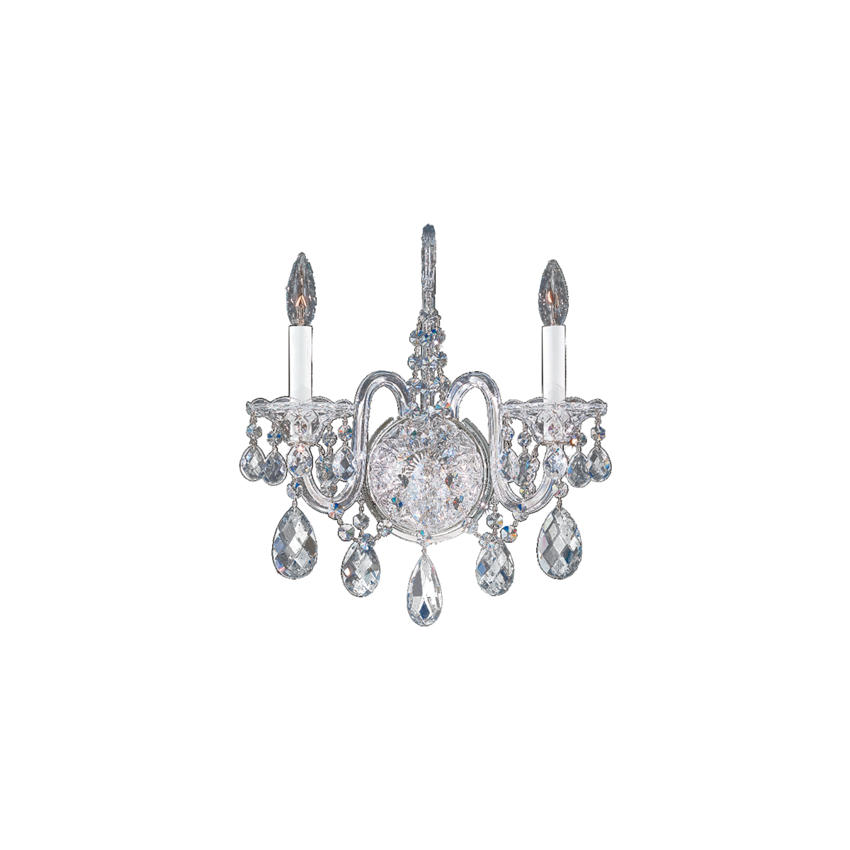 Schonbek Signature Crystal Sterling Wall Sconce 2991E-40H_IMRO_T