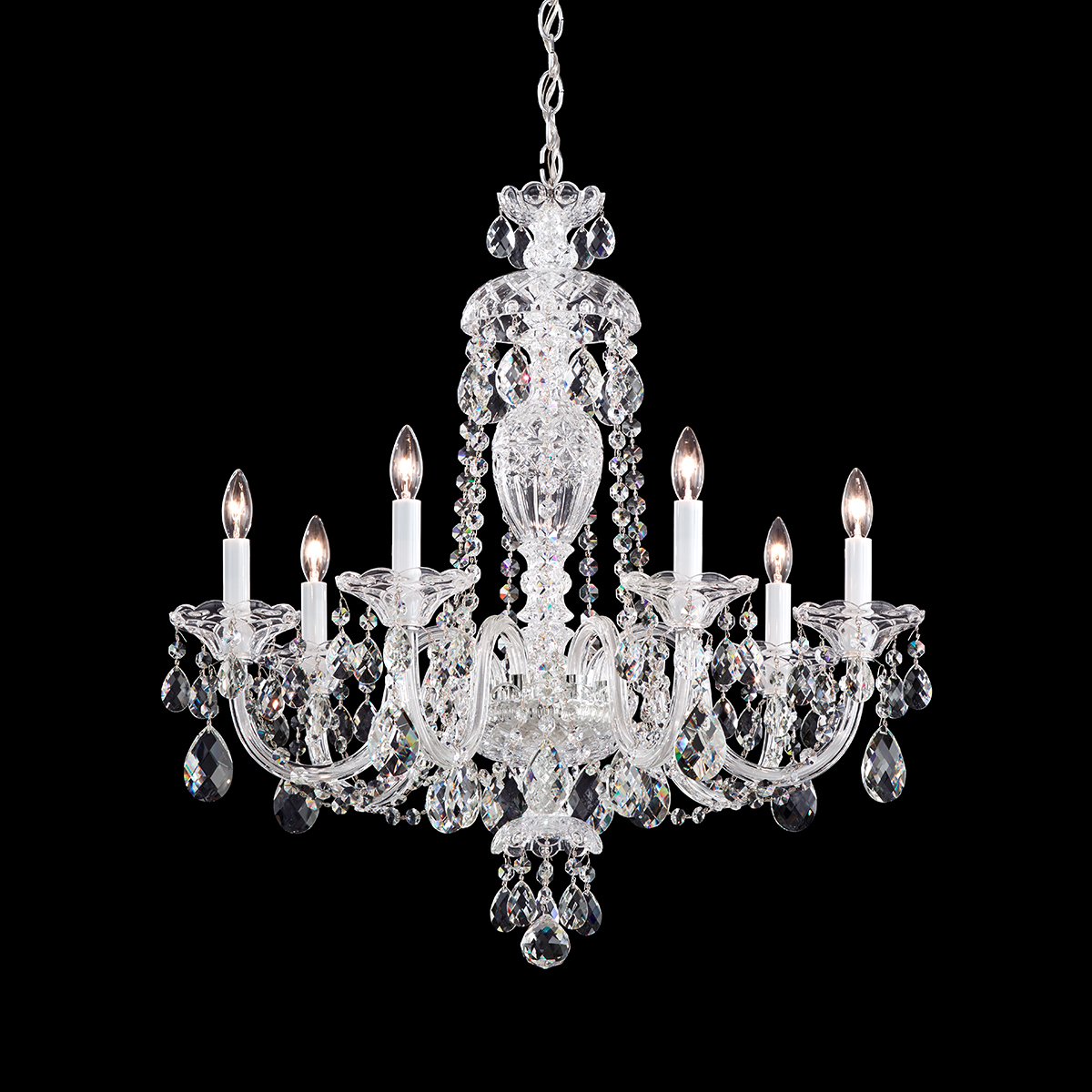 Schonbek Signature Crystal Sterling Chandelier 2995E-40H_IMRO_1