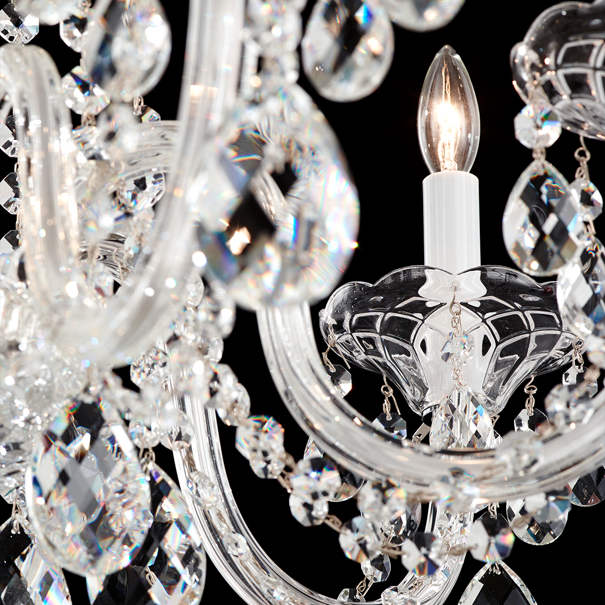 Schonbek Signature Crystal Sterling Chandelier 2995E-40H_IMRO_3