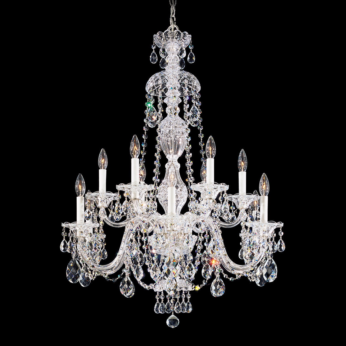 Schonbek Signature Crystal Sterling Chandelier 2997E-40S_IMRO_1