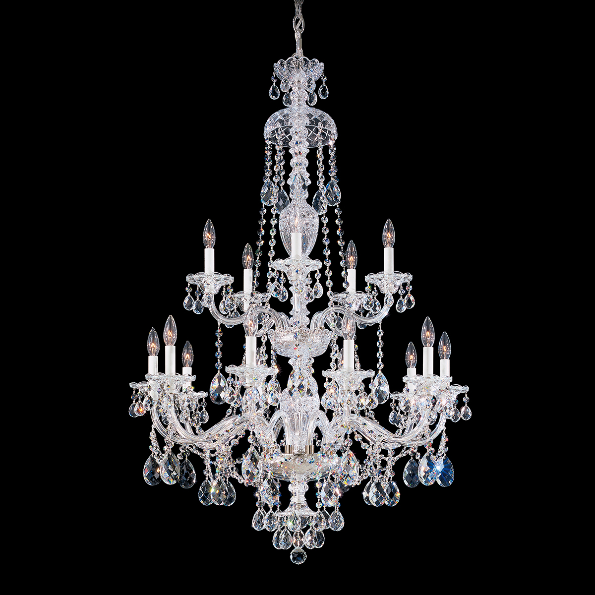 Schonbek Signature Crystal Sterling Chandelier 3608E-40H_IMRO_1
