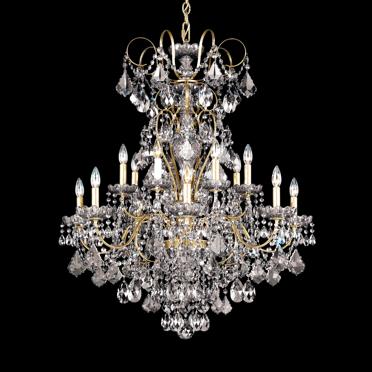 Schonbek Signature Crystal New Orleans Chandelier 3658E-22R_IMRO_1