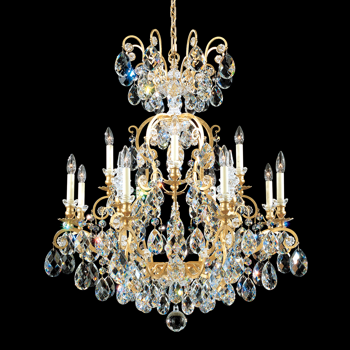 Schonbek Signature Crystal Renaissance Chandelier 3772E-22_IMRO_1