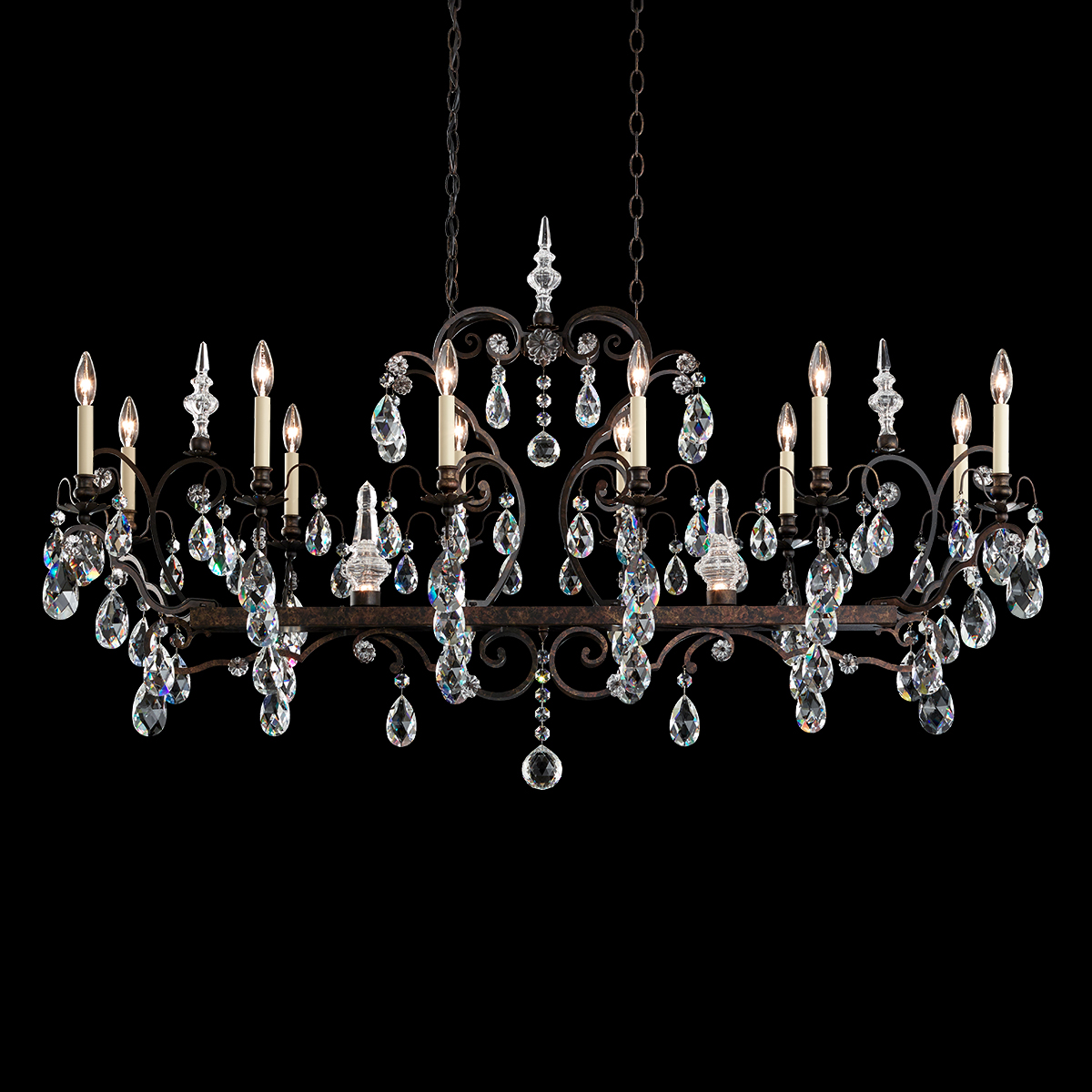 Schonbek Signature Crystal Renaissance Chandelier 3796E-76S_IMRO_1