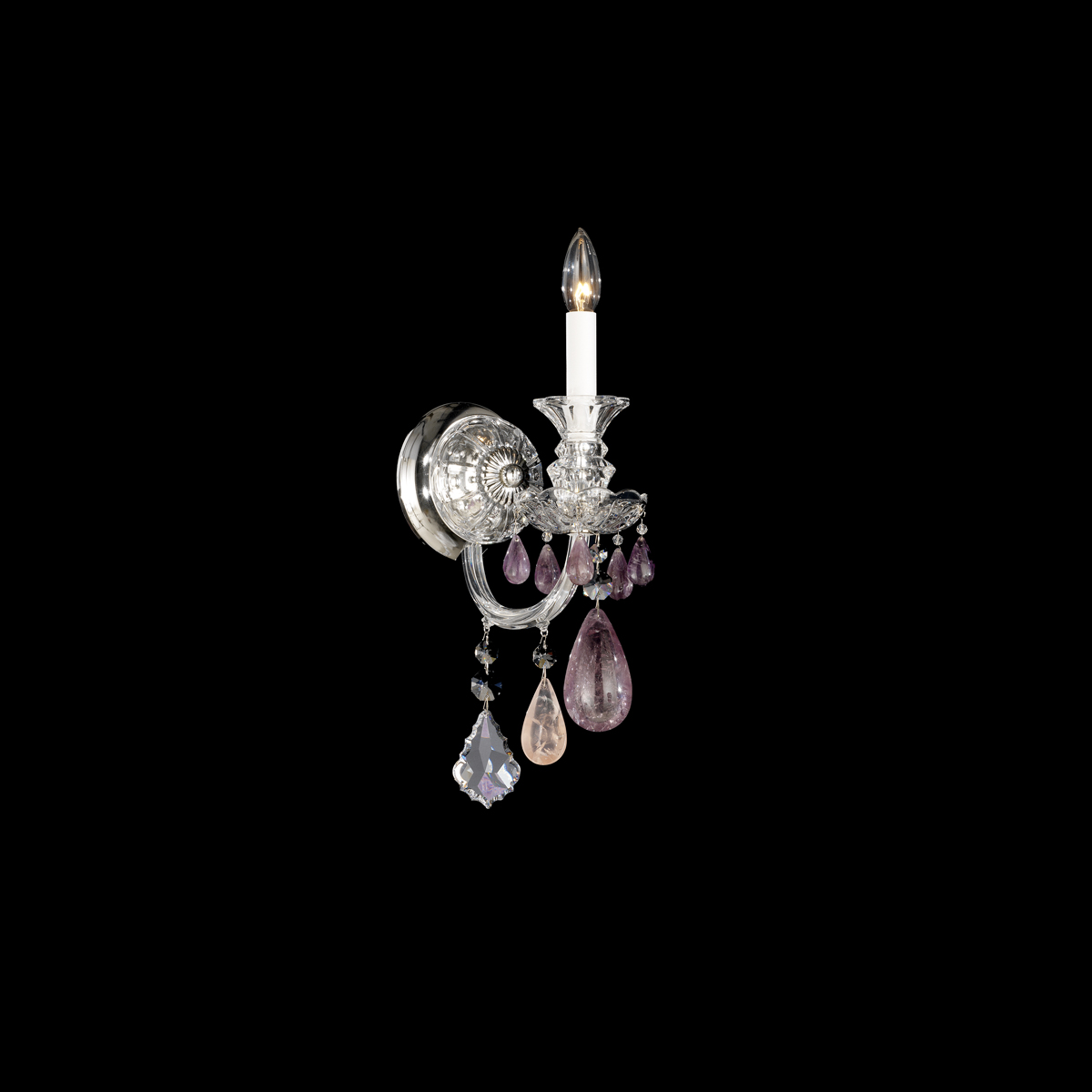 Schonbek Signature Crystal Hamilton Rock Crystal Wall Sconce 5501EAM_IMRO_1