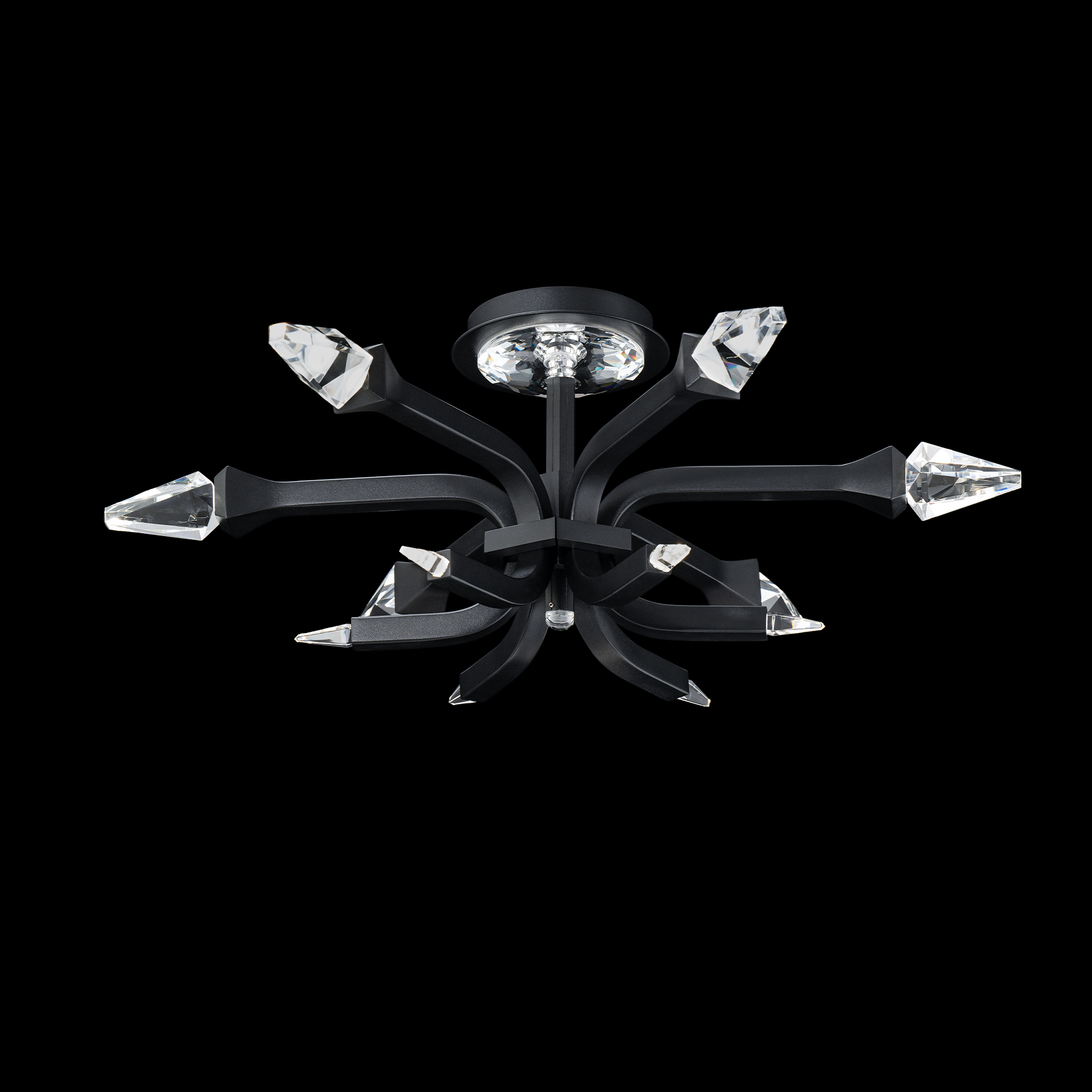 Schonbek Beyond Crystal Plumeria Flush Mount BFM25524-BK_IMRO_2