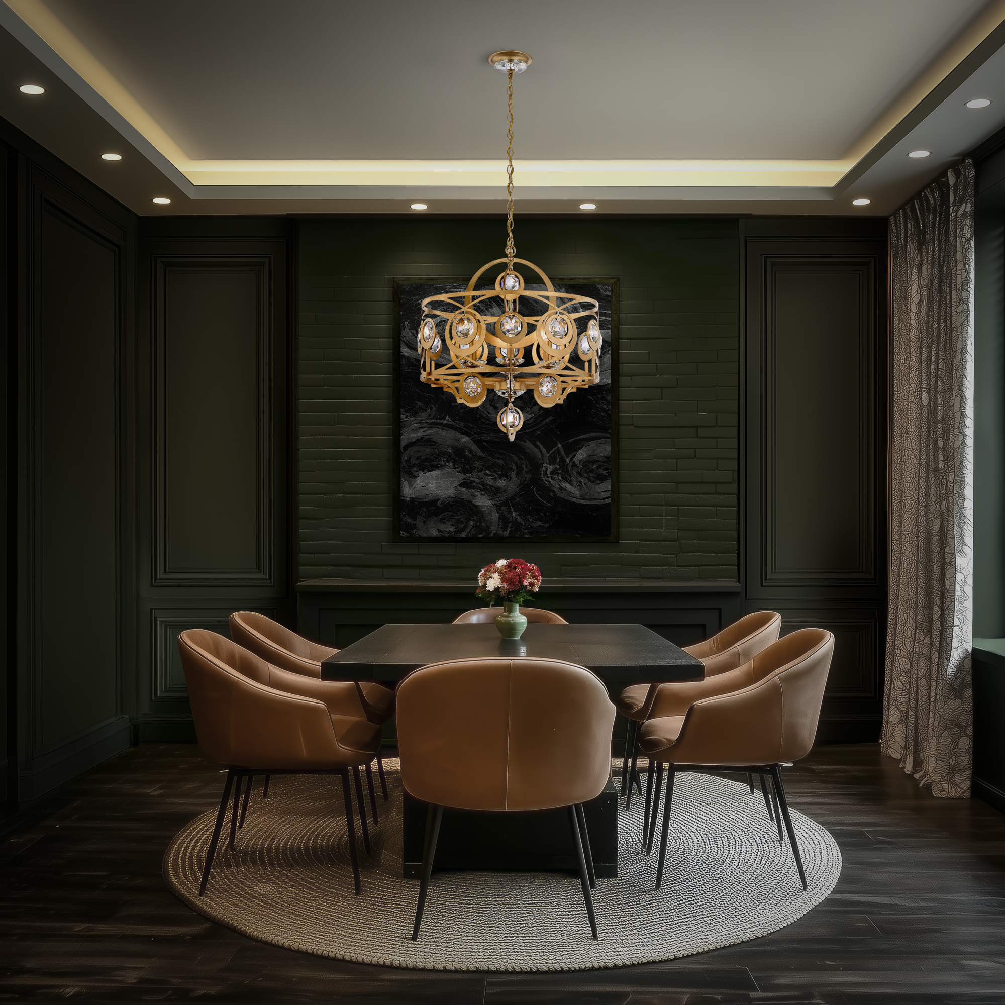 Schonbek Signature Crystal Gwendolynn Chandelier S10506-26R_IMRO_99