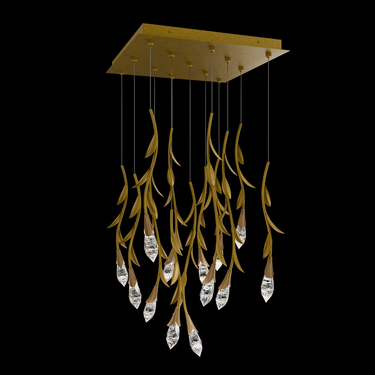 Schonbek Signature Crystal Secret Garden Multi-Light Pendant S2413S-26OH_IMRO_1