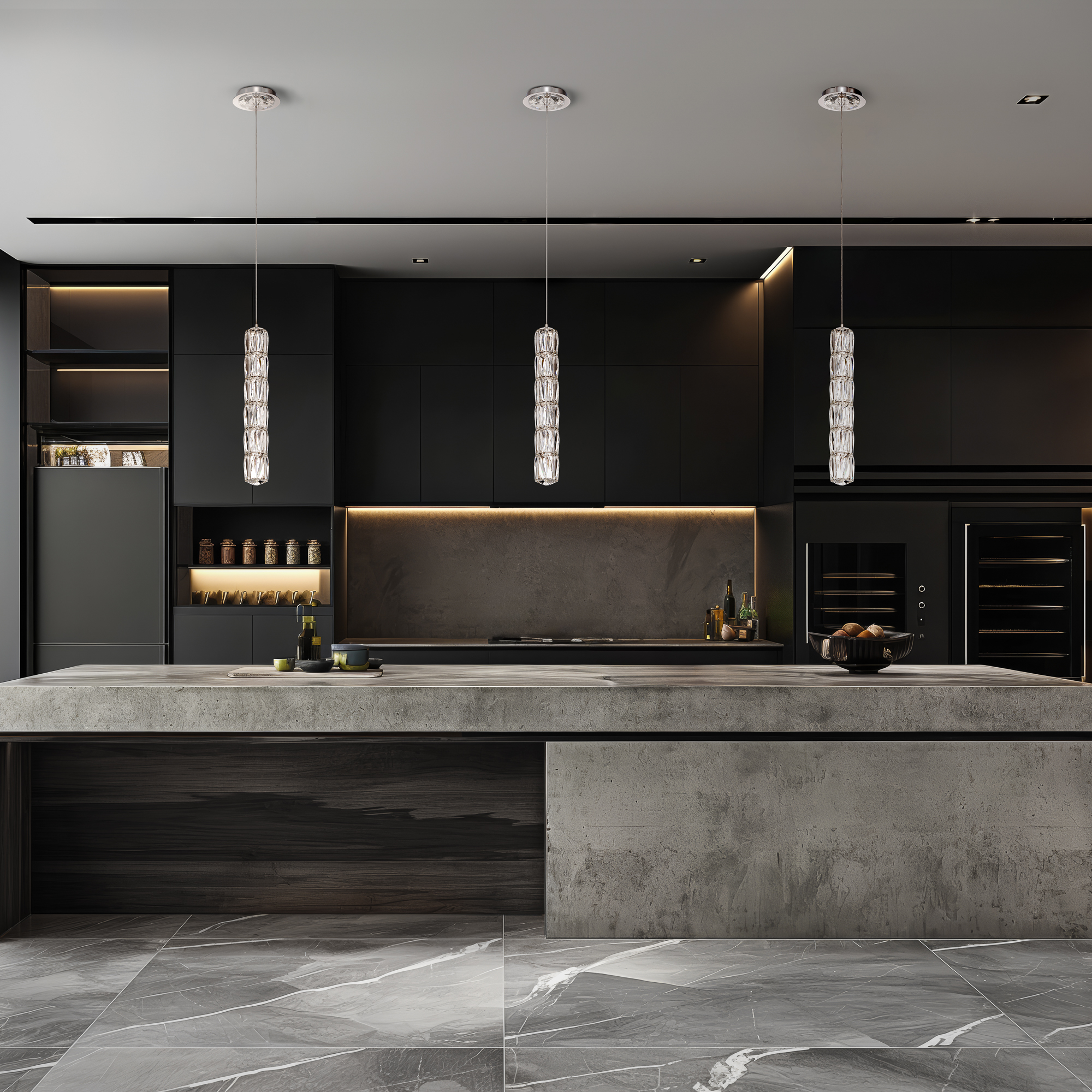 Schonbek Signature Crystal Verve LED Mini Pendant S2603-401R_IMRO_99