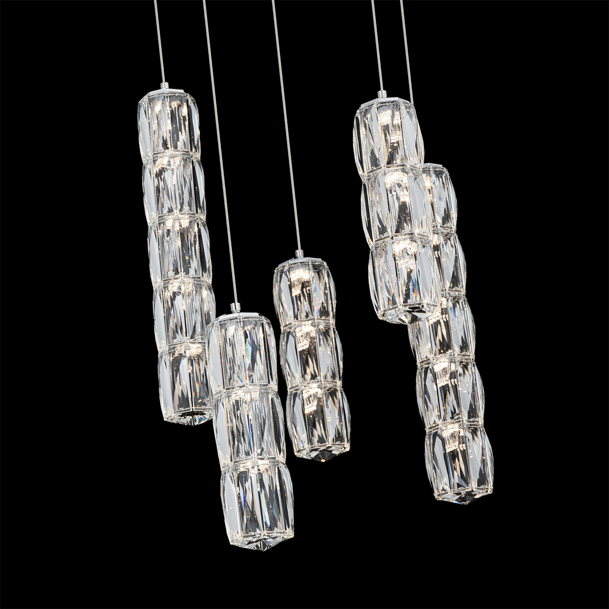 Schonbek Signature Crystal Verve LED Multi-Light Pendant S26505-401R_IMRO_2