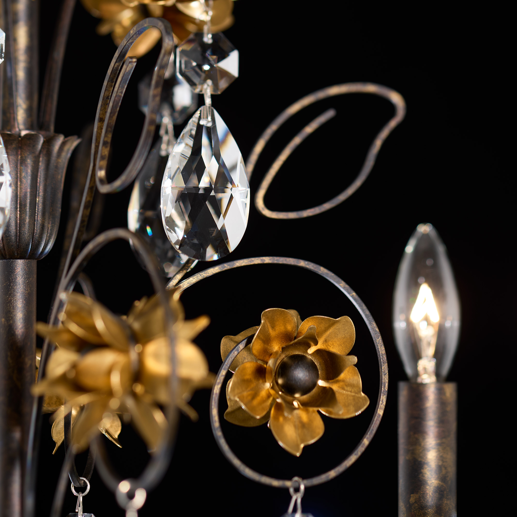 Schonbek Signature Crystal Camellia Chandelier S8005-7622R_IMRO_2