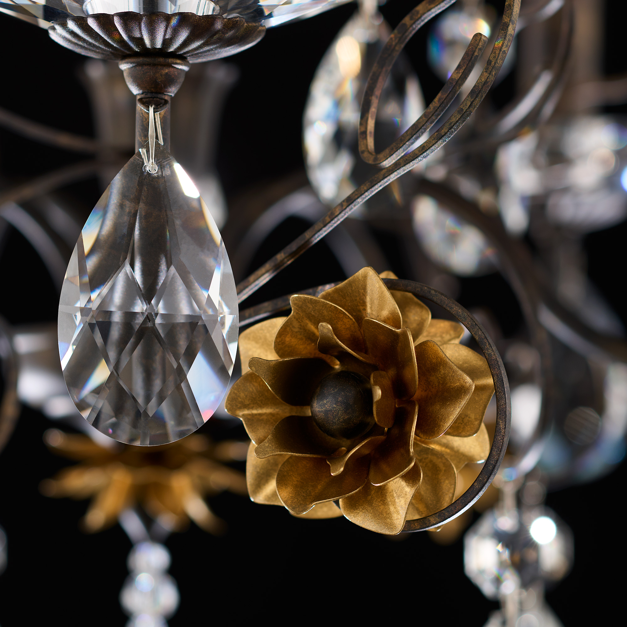 Schonbek Signature Crystal Camellia Chandelier S8005-7622R_IMRO_4