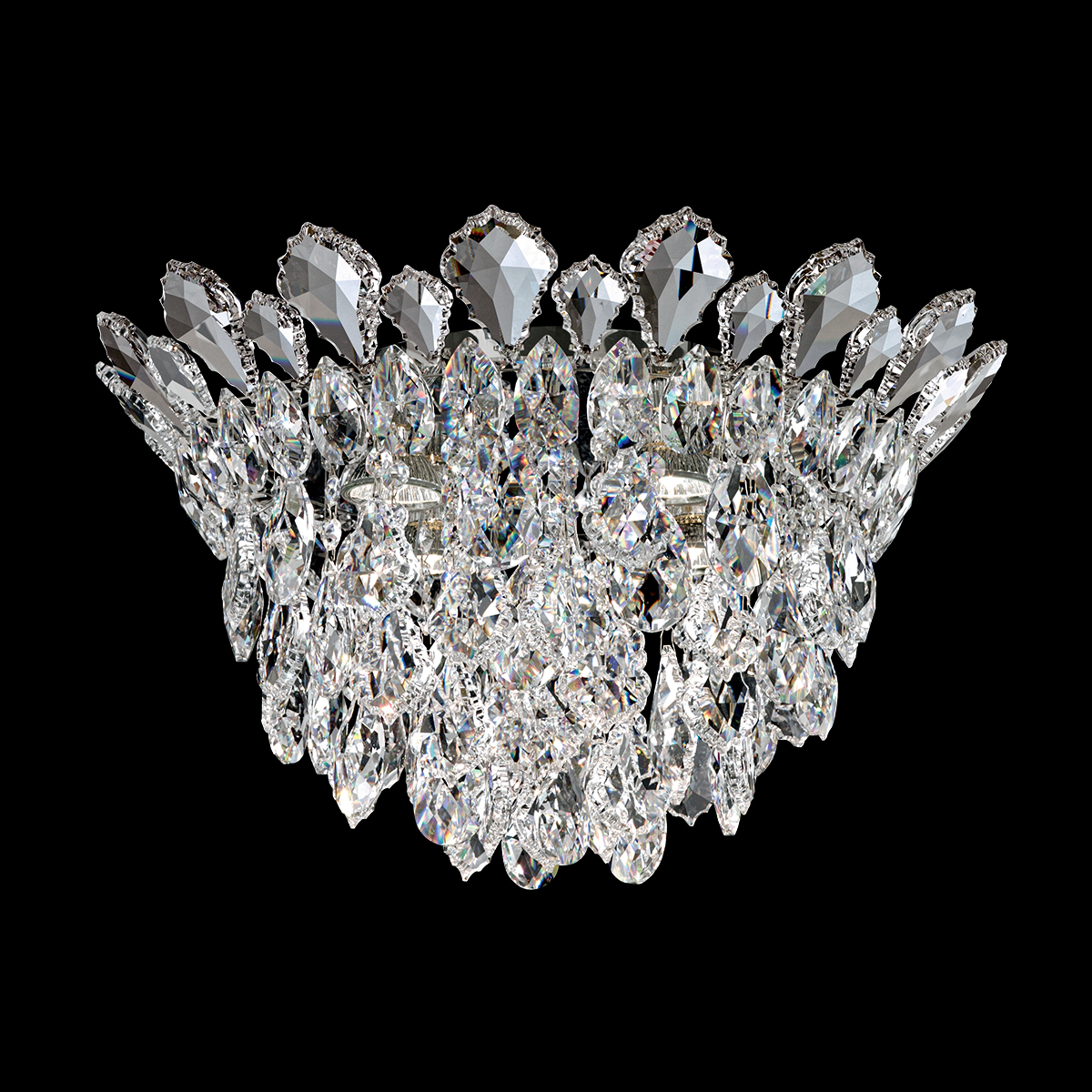 Schonbek Signature Crystal Trilliane Strands Flush Mount TR1201E-401H_IMRO_1