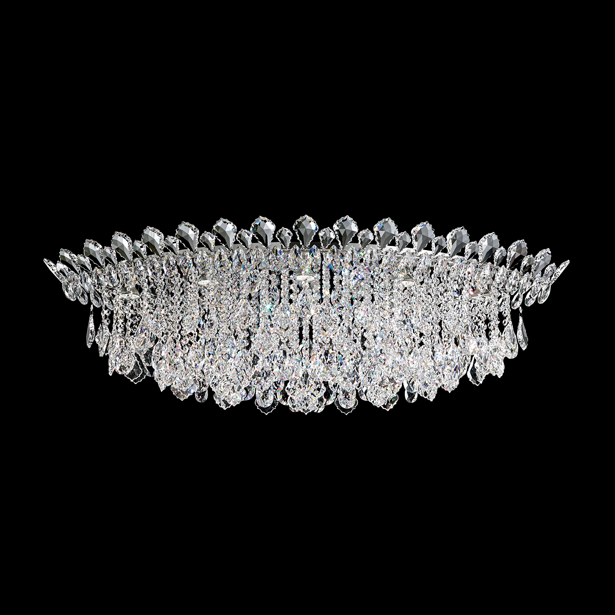 Schonbek Signature Crystal Trilliane Strands Flush Mount TR4801E-401H_IMRO_1