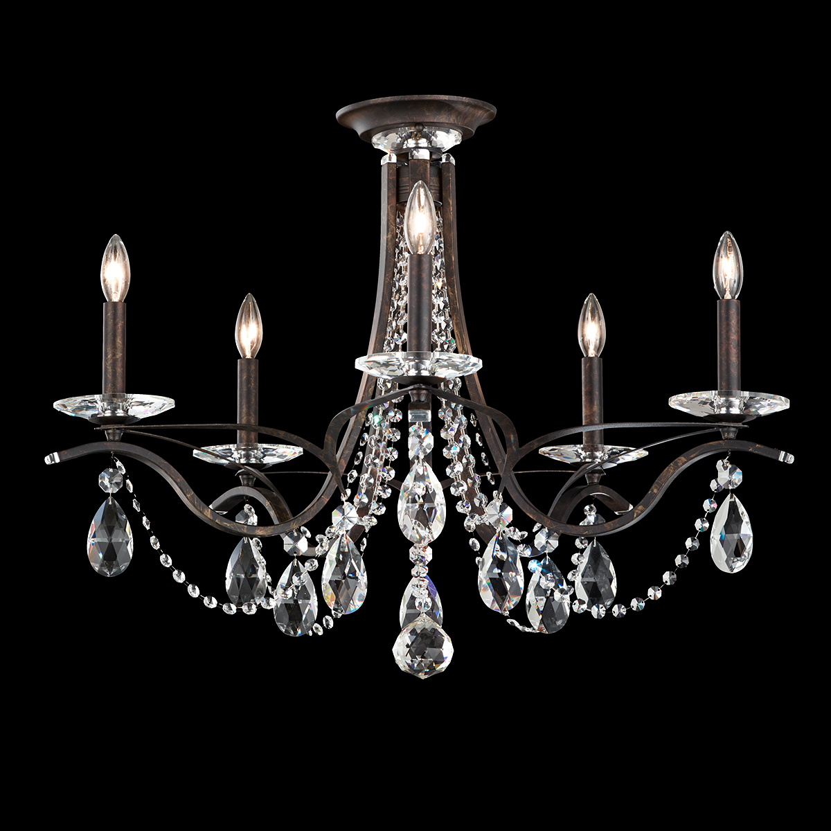 Schonbek Signature Crystal Vesca Semi Flush Mount VA8312E-76H_IMRO_1