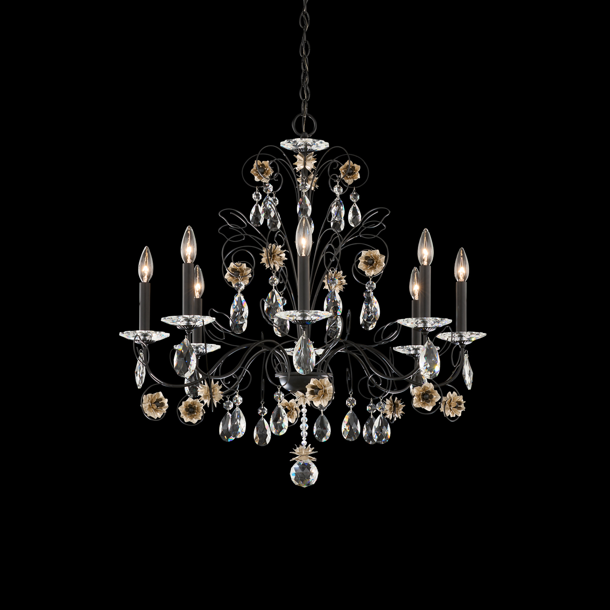 Schonbek Signature Crystal Camellia Chandelier s8008-5148r_IMRO_1