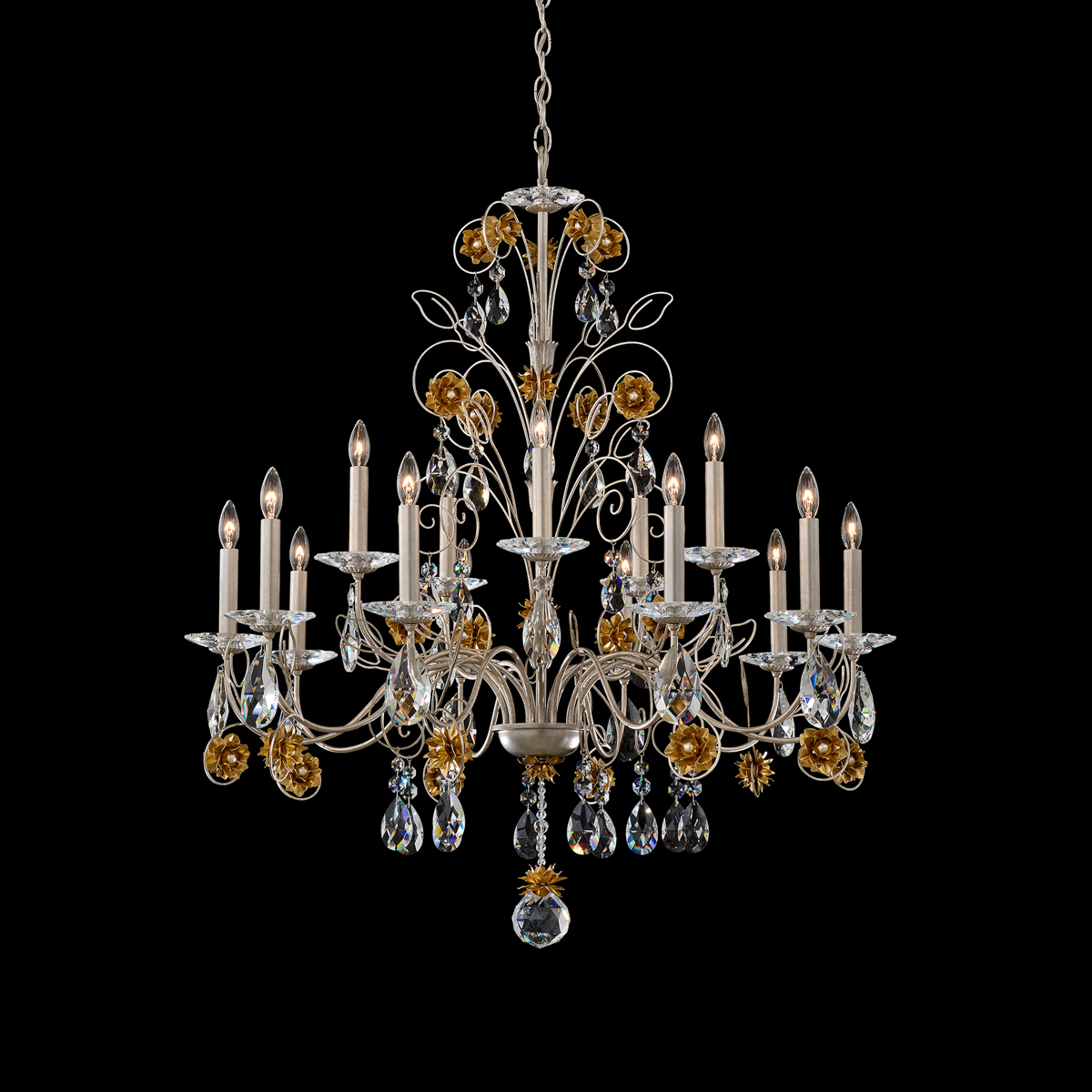 Schonbek Signature Crystal Camellia Chandelier s8015-4822r_IMRO_1